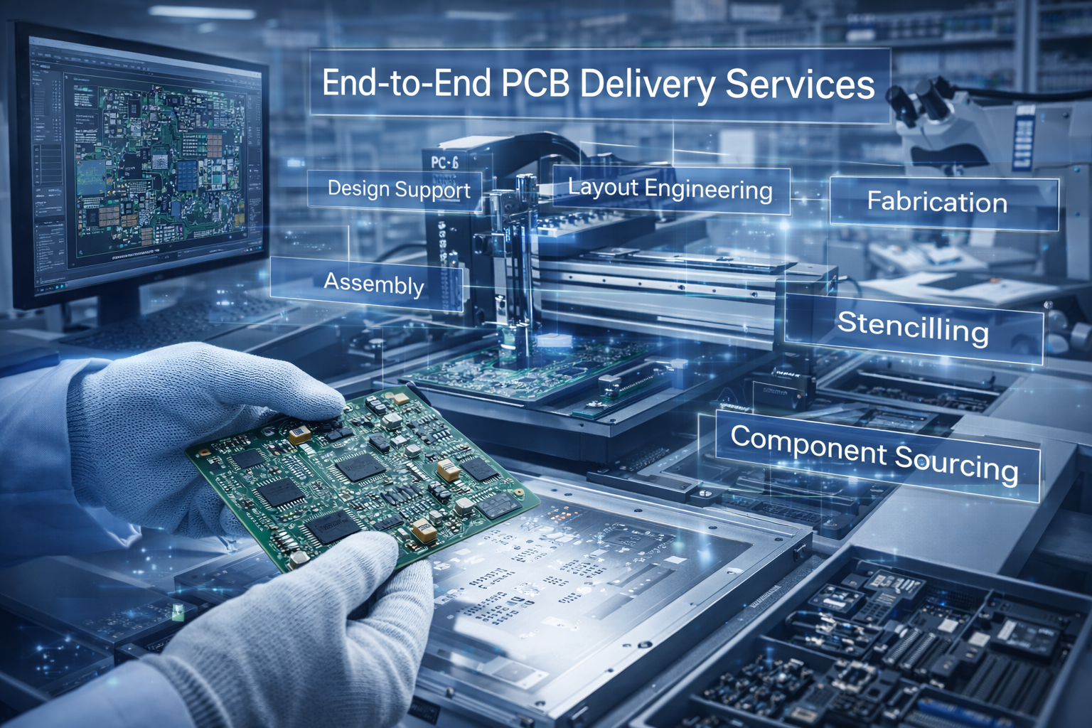 End-to-End PCB Delivery Services